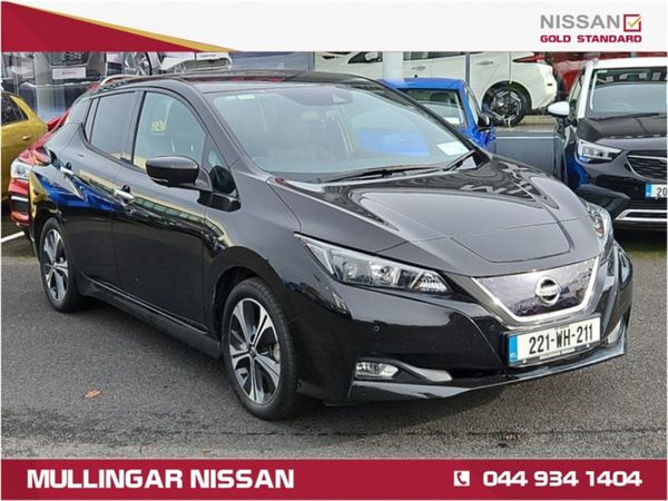 Nissan Leaf Hatchback, Electric, 2022, Black