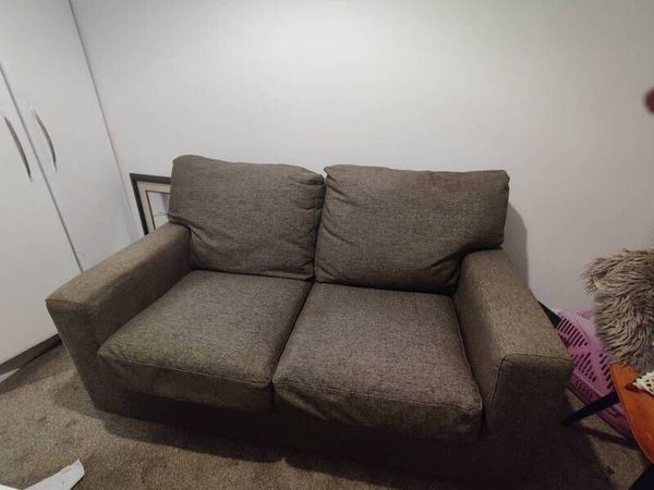 Two-seater sofa neutral colour, covers for in Co. Wicklow for €0 DoneDeal