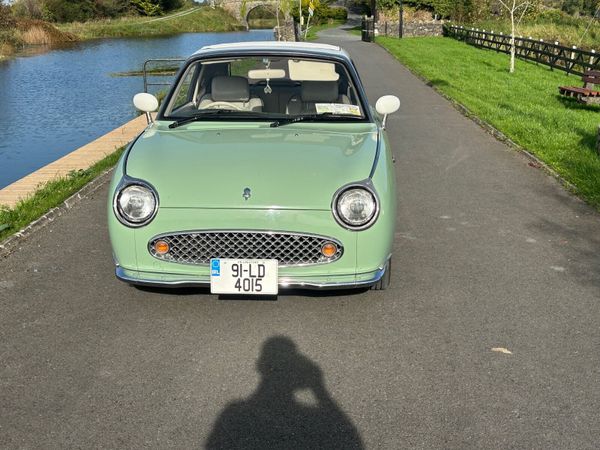 Nissan Figaro Coupe, Petrol, 1991, Green