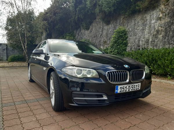 BMW 5-Series Saloon, Diesel, 2015, Black
