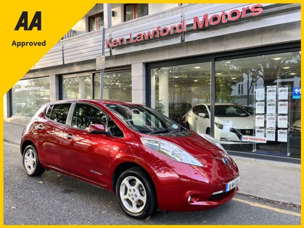 Nissan Leaf Hatchback, Electric, 2016, Red