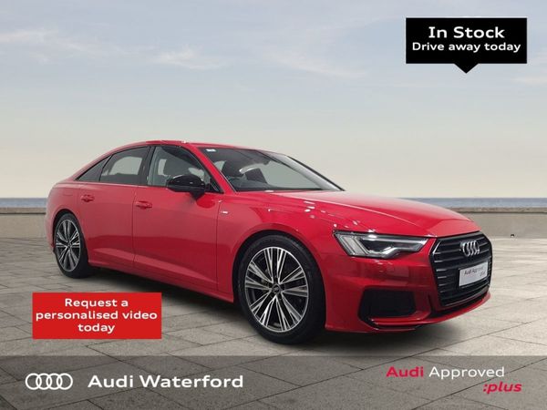 Audi A6 Saloon, Diesel, 2022, Red