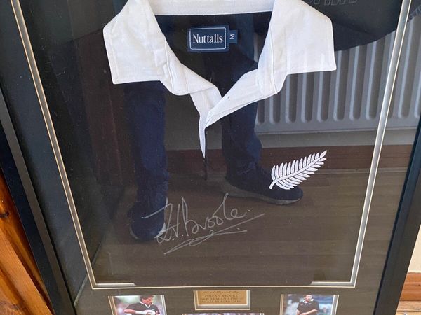 Signed Ireland Rugby Shirt Framed - Squad 2023 Jersey +COA