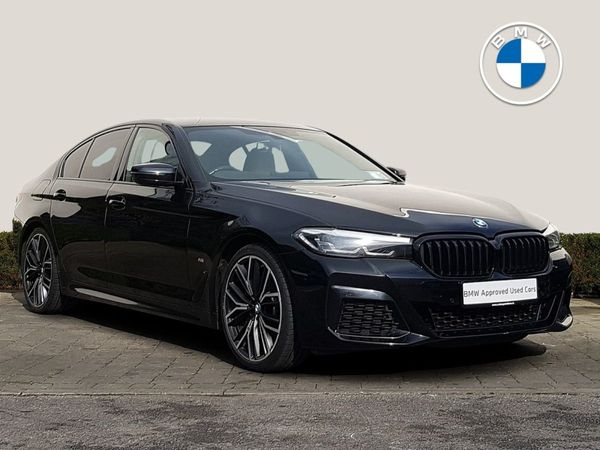 BMW 5-Series Saloon, Diesel, 2022, Black