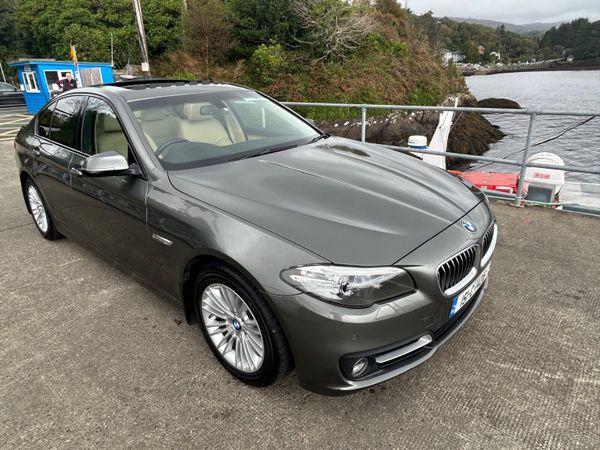 BMW 5-Series Saloon, Diesel, 2015, Grey