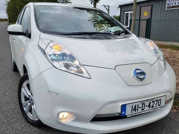 Nissan Leaf Hatchback, Electric, 2014, White