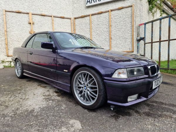 BMW 3-Series Cabriolet, Petrol, 1999, Purple
