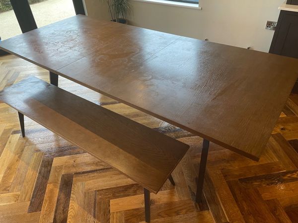 Oak top deals kitchen table