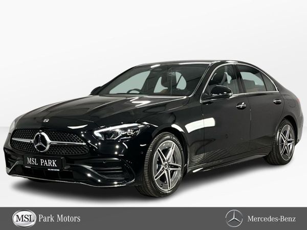 Mercedes-Benz C-Class Saloon, Petrol Plug-in Hybrid, 2024, Black