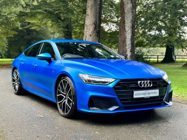 Audi A7 Hatchback, Diesel, 2018, Blue