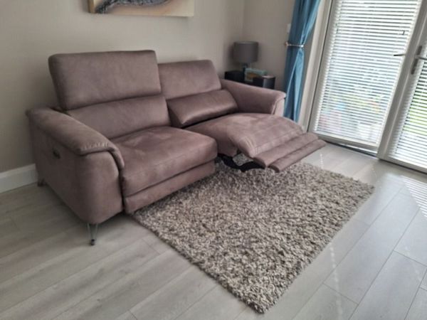 Dfs pewter store sofa