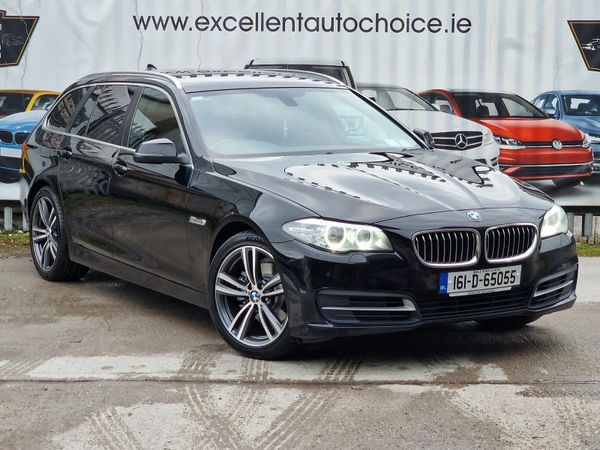 BMW 5-Series Estate, Diesel, 2016, Black
