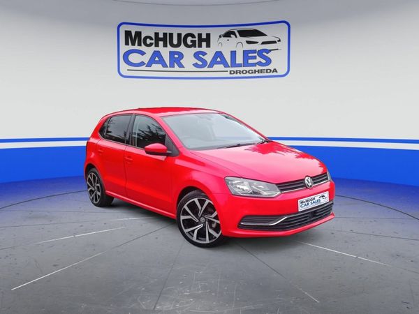 Volkswagen Polo Hatchback, Petrol, 2016, Red