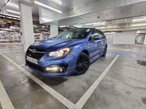 Subaru Impreza Hatchback, Petrol Hybrid, 2016, Blue