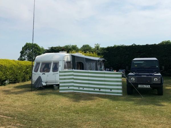 Caravan stair outlet gate