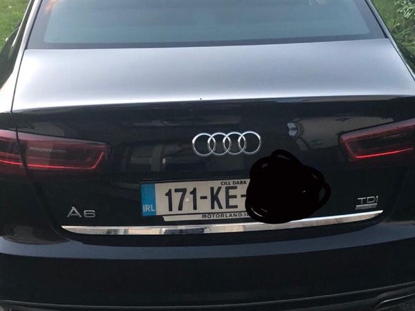 Audi A6 Saloon, Diesel, 2017, Black