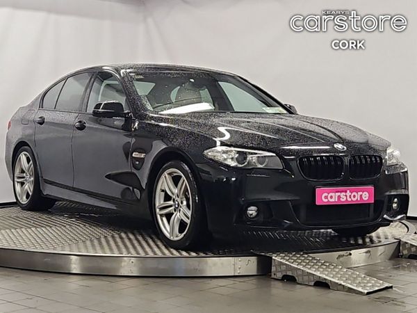 BMW 5-Series Saloon, Diesel, 2016, Black
