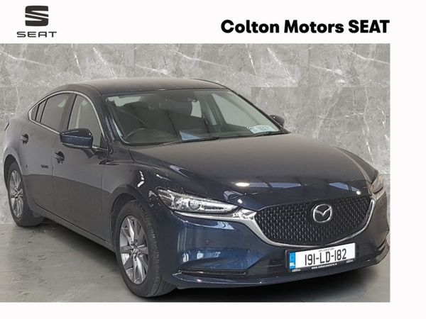 Mazda 6 Saloon, Petrol, 2019, Blue