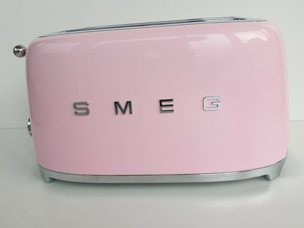 SMEG TSF02 4 slice 2 slot pink toaster for sale in Co. Kerry for