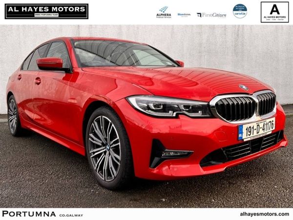 BMW 3-Series Saloon, Diesel, 2019, Red