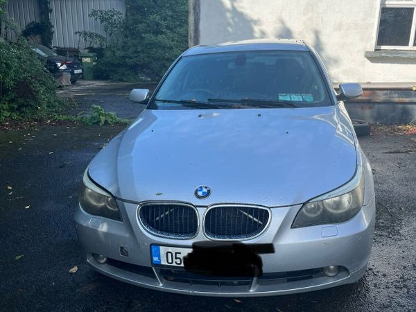 BMW 5-Series Saloon, Diesel, 2005, Silver