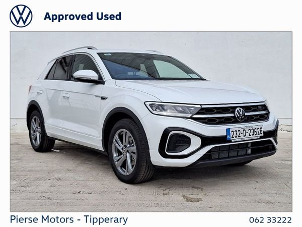 Volkswagen T-Roc SUV, Petrol, 2023, White