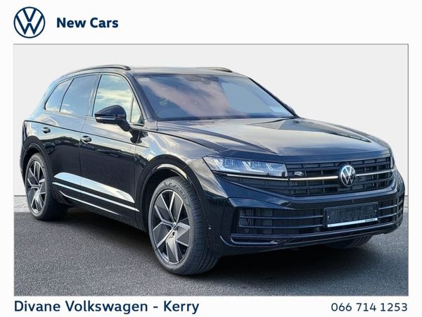 Volkswagen Touareg SUV, Petrol Plug-in Hybrid, 2024, Black