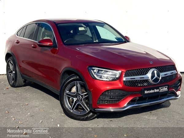 Mercedes-Benz GLC-Class Coupe, Diesel, 2020, Red