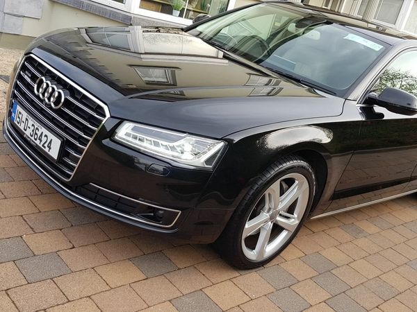 Audi A8 Saloon, Diesel, 2015, Black