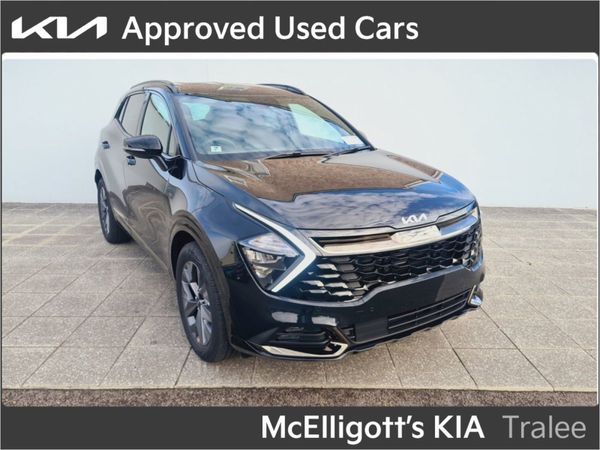 Kia Sportage SUV, Petrol Hybrid, 2024, Black