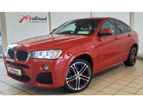 BMW X4 Coupe, Diesel, 2016, Red