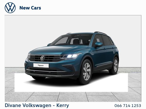 Volkswagen Tiguan SUV, Diesel, 2024, Blue
