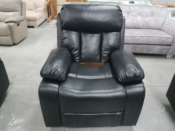 Second hand leather recliners for sale hot sale