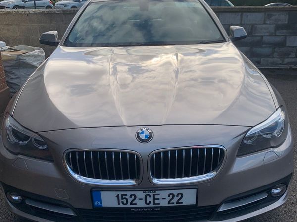 BMW 5-Series Saloon, Diesel, 2015, Silver
