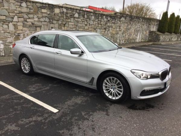 BMW 7-Series Saloon, Diesel, 2018, Silver