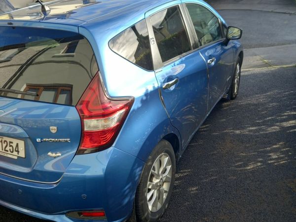 Nissan Note Hatchback, Petrol Hybrid, 2019, Blue