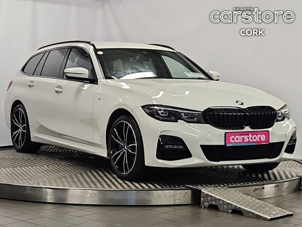 BMW 3-Series Estate, Petrol Plug-in Hybrid, 2021, White