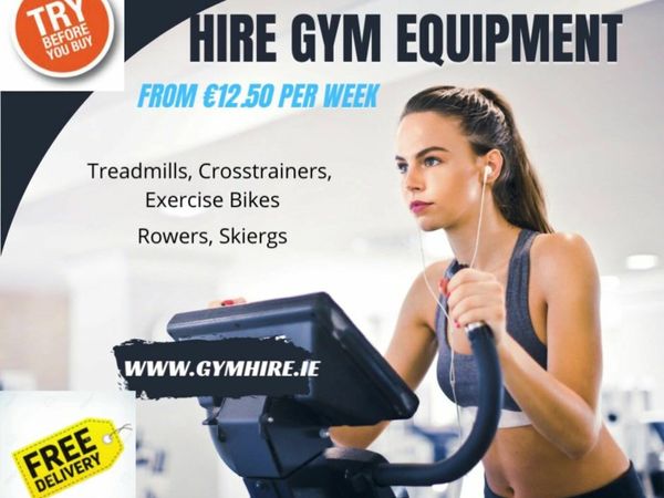 Fitness equipment online hire