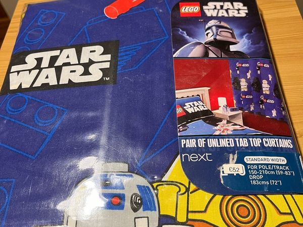 Lego star wars discount curtains