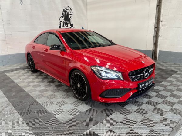 Mercedes-Benz CLA-Class Saloon, Petrol, 2017, Red