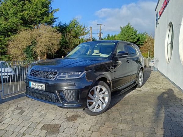 Land Rover Range Rover Sport Estate, Diesel, 2019, Black