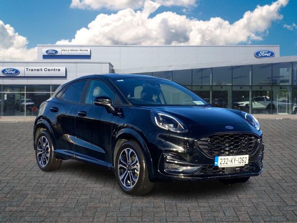 Ford Puma MPV, Petrol Hybrid, 2023, Black