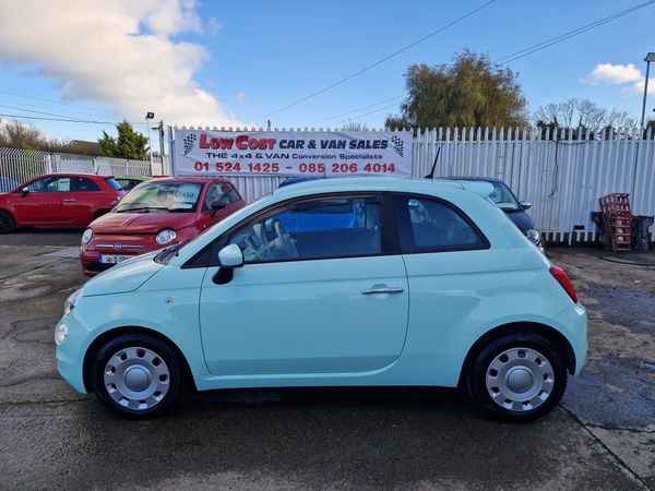 Fiat 500 Hatchback, Petrol, 2016, Green