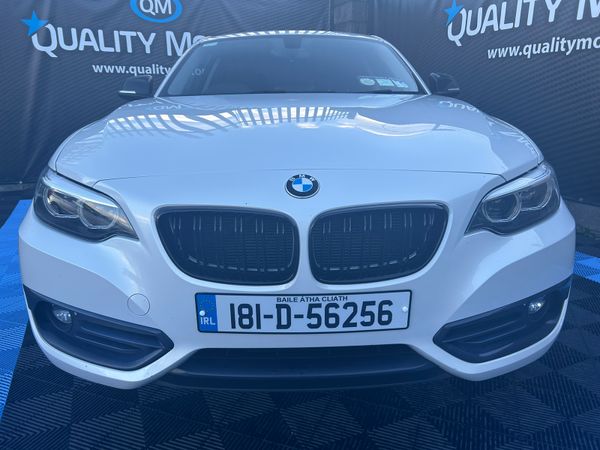 BMW 2-Series Coupe, Petrol, 2018, White