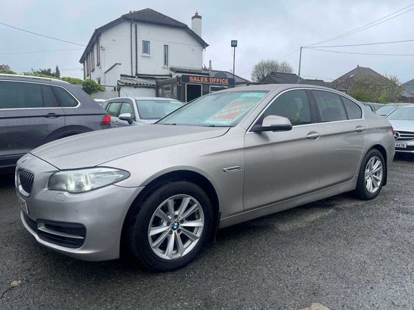 BMW 5-Series Saloon, Diesel, 2014, Silver