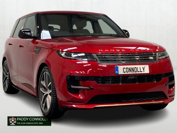 Land Rover Range Rover Sport SUV, Petrol Plug-in Hybrid, 2023, Red