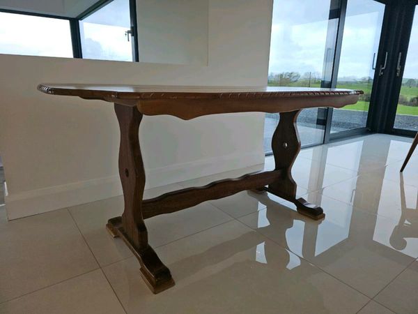 Used farmhouse deals table and chairs