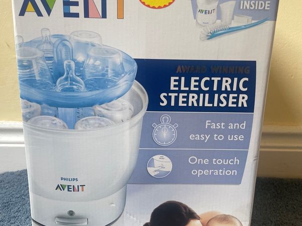 Avent best sale sterilizer time