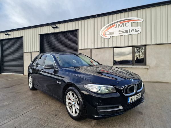 BMW 5-Series Estate, Diesel, 2016, Black