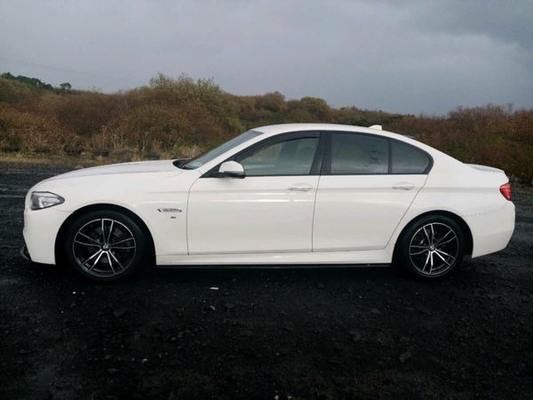 BMW 5-Series Saloon, Diesel, 2016, White